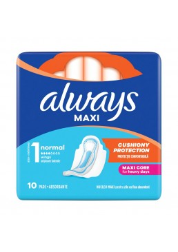 Гігієнічні прокладки Always Maxi Normal, 10 шт (4 каплі)