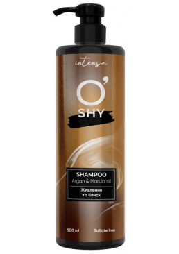 Шампунь O'Shy Intense Argan & marula oil, 500 мл