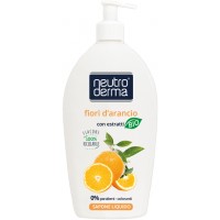 Рідке мило Neutroderma з органічними екстрактами квітів апельсину, 1 л