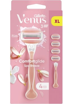Бритва Gillette Venus Comfortglide Spa Breeze з 4 змінними картриджами 