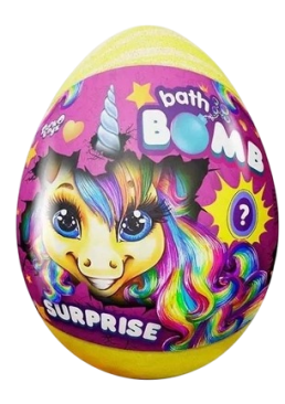 Дитяча бомбочка для ванни з сюрпризом всередині "Pony Bath Bomb" 