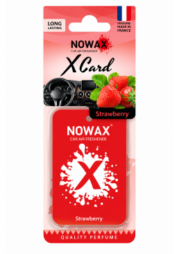 Ароматизатор Nowax NX07538 X-CARD Strawberry