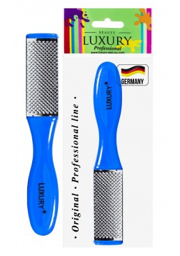 Тёрка для пяток Beauty Luxury двусторонняя металлическая ТМ-01 (в ассортименте)