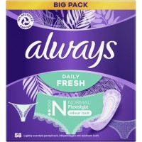 Щоденні прокладки Always Daily Fresh Normal Flexistyle, 58 шт