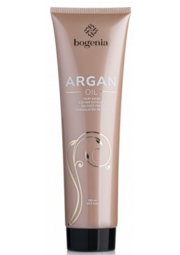 Маска для волос Bogenia Argan Oil & Caviar Extract Hair Mask, 300 мл