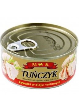 Тунец MK Tunczyk кусочками в масле, 170 г
