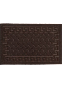 Придверний килимок Eco Fabric Луска без кромки 40х60 см Коричневий (4060-003)