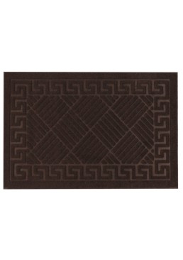 Коврик придверний Eco Fabric "Смужки" 6090-009, 60х90 см (коричневый)