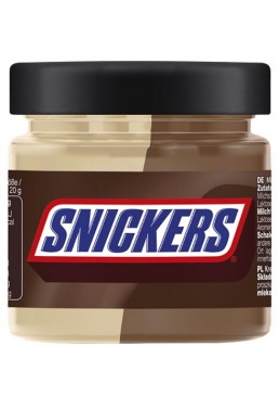 Шоколадна паста Snickers Creme, 200г