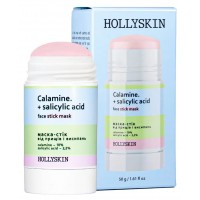 Маска-стік для обличчя Hollyskin Calamine. + Salicylic Acid Face Stick Mask проти прищів та висипань, 50 г