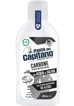 Ополаскиватель для ротовой полости Pasta Del Capitano Carbone, 400 мл