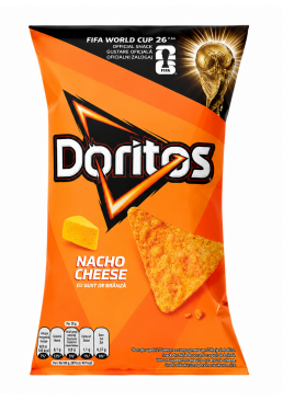 Чипсы кукурузные Doritos Nacho Cheese со вкусом сыра, 90 г