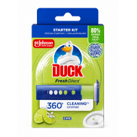 Диски чистоты для туалета Duck Лайм, 36 мл