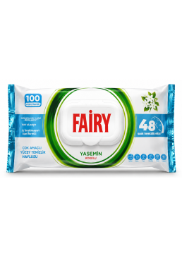 Вологі серветки для прибирання Fairy Жасмин, 100 шт