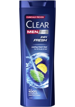 Шампунь против перхоти Clear Men Энергия свежести, 360 мл