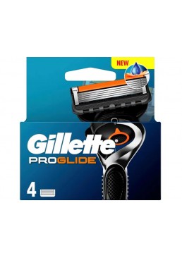 Сменные картриджи для бритья Gillette Fusion5 ProGlide, 4 шт