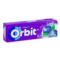 Резинка жевательная Orbit Веселая голубика, 14 г 
