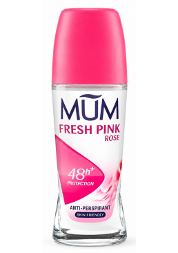 Женский роликовый антиперспирант MUM Fresh Pink Rose, 50 мл