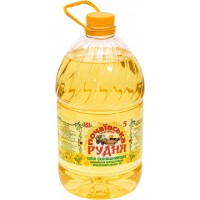 Рафинированное подсолнечное масло «Почаевская Рудня», 5 л
