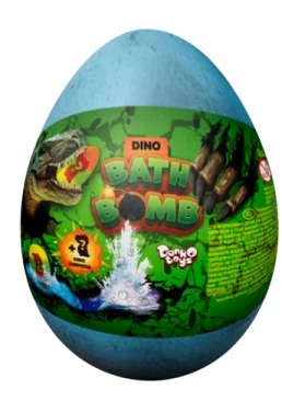 Дитяча бомбочка для ванни "Dino Bath Bomb" з сюрпризом всередині
