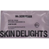 Зволожувальний крем-гель для тіла Mr. Scrubber Skin Delights Peony in Love, 10 мл