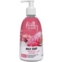 Жидкое крем-мыло Milky Dream Дамасская роза и ваниль, 500 мл
