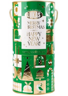 Новогодний подарок Lukas Merry Christmas Happy New Year, 600 г
