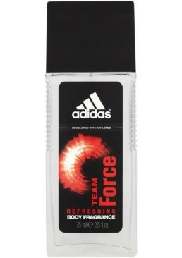  Спрей для тела освежающий мужской Adidas Team Force, 75 мл