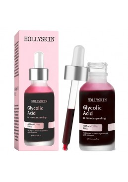 Кислотная пилинг-сыворотка для лица Hollyskin Glycolic Acid, 30 мл