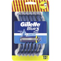 Одноразовые бритвенные станки Gillette Blue 3 Comfort, 12 шт