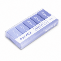 Набор резинок Axent Gradient 1199-A в пластиковом боксе, 5 шт (фиолетовый)