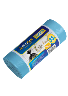 Пакети для сміття PROdom із ручками, 35 л (30 шт)