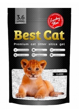 Наповнювач для туалету Best Cat Силікагелевий White, 3.6 л 