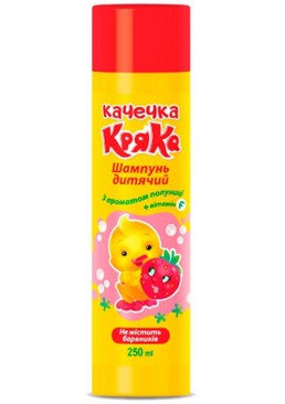 Дитячий шампунь Supermash Каченя Кряка з ароматом Полуниці, 250 мл