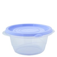 Контейнер для харчових продуктів Омега круглий, 440мл (колір мікс)