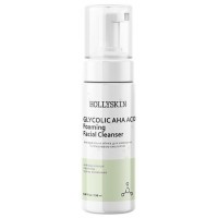 Очищающая пенка для умывания Hollyskin Glycolic AHA Acid Foaming Facial Cleanser, 150 мл