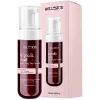Пінка для обличчя Hollyskin відлущувальна з екстрактом кленового сиропу Glycolic Acid, 150 мл