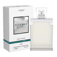 Туалетна вода для чоловіків Yves De Sistelle  Rich Man Aqua, 100 мл