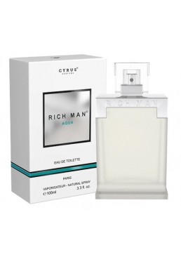 Туалетна вода для чоловіків Yves De Sistelle  Rich Man Aqua, 100 мл