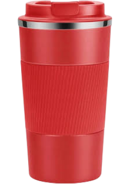 Термокружка вакуумная герметичная BPA FREE, 500 мл (красная)
