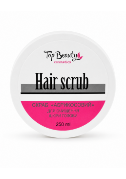 Скраб для очищения кожи головы Top Beauty Hair Scrub «Абрикосовый», 250 мл