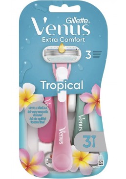 Станок для гоління Gillette Venus Tropical, 3 шт