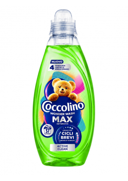 Гель для быстрой стирки Coccolino  Active Clean, 1.48 л (37 стирок)