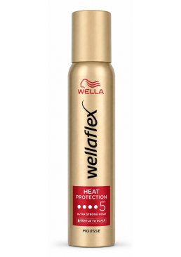 Мус для волосся Wellaflex Hitze- & UV-Schutz №5 захист від спеки та ультрафіолету, 200 мл