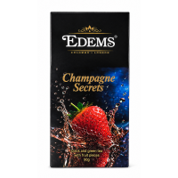 Чай чорно-зелений листовий Edems Champagne Secrets з шматочками фруктів та пелюстками квітів, 90 г