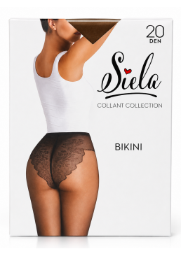 Колготки женские Siela Bikini, 20 DEN, Caramel, размер 4