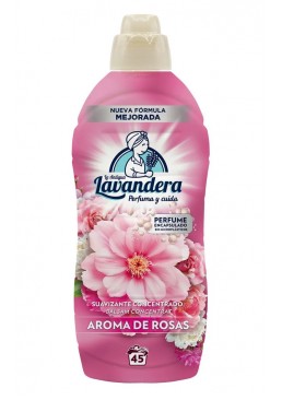 Кондиціонер для білизни Lavandera Aroma de Rosas Аромат троянди, 1 л (45 прань)