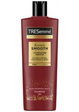 Шампунь для волос TRESemme Keratin Smooth Shampoo разглаживающий, 400 мл