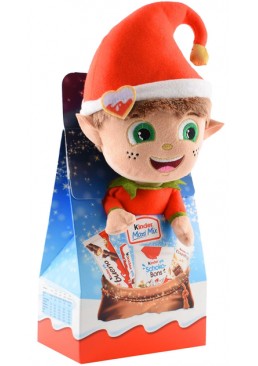 Новогодний набор сладостей Kinder Maxi Mix Эльф мальчик, 133 г