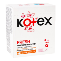 Ежедневные гигиенические прокладки Kotex Normal Deo, 56 шт